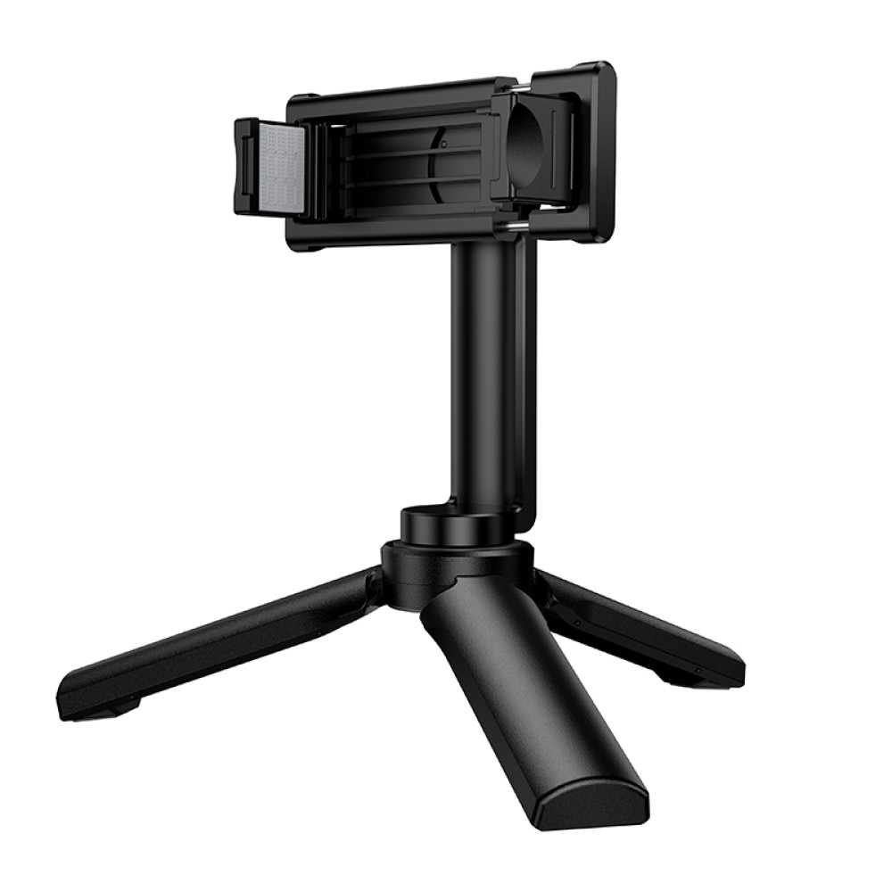 Selfie Stick Hoco K100 Prestigio και Τρίποδο Mini για Συσκευές 4.5"- 7" με Σπείρωμα 1/4" Κατάλληλο για Κάμερες Φώτα και Action Cameras