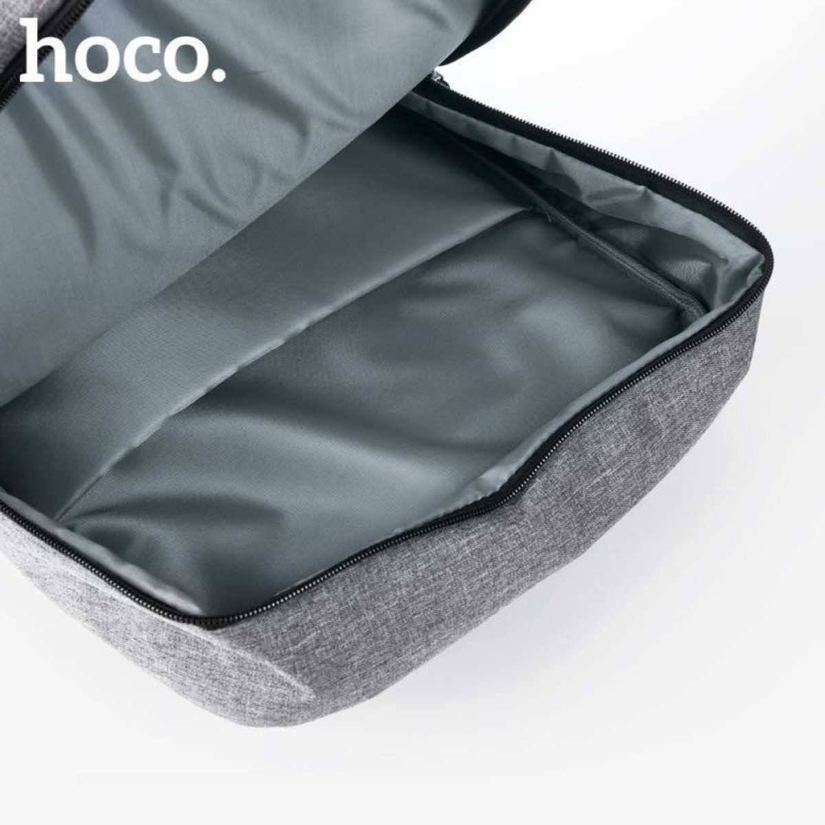 Τσάντα Hoco BAG03 15.6" 14L με 2 Εσωτερικές Θήκες Αποθήκευσης (40x29x12 cm) Γκρι