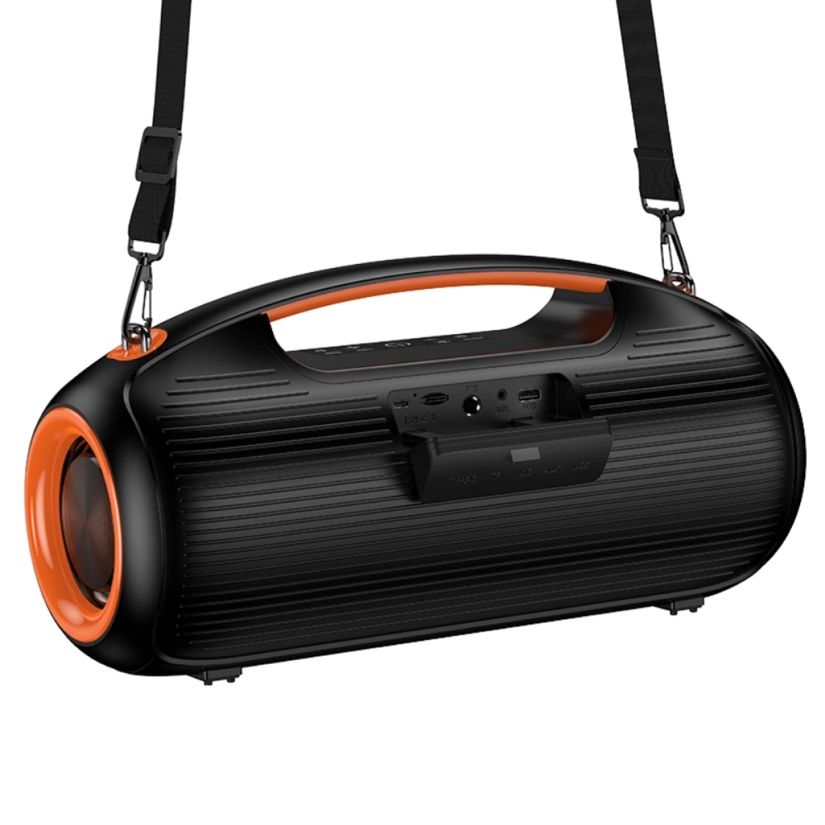 Φορητό Ηχείο Wireless Hoco DS67 Cool Hi-Fi v5.4 6000mAh 600W AUX MicroSD USB με 2 Ασύρματα Μικρόφωνα και RGB Φωτισμό IPX5
