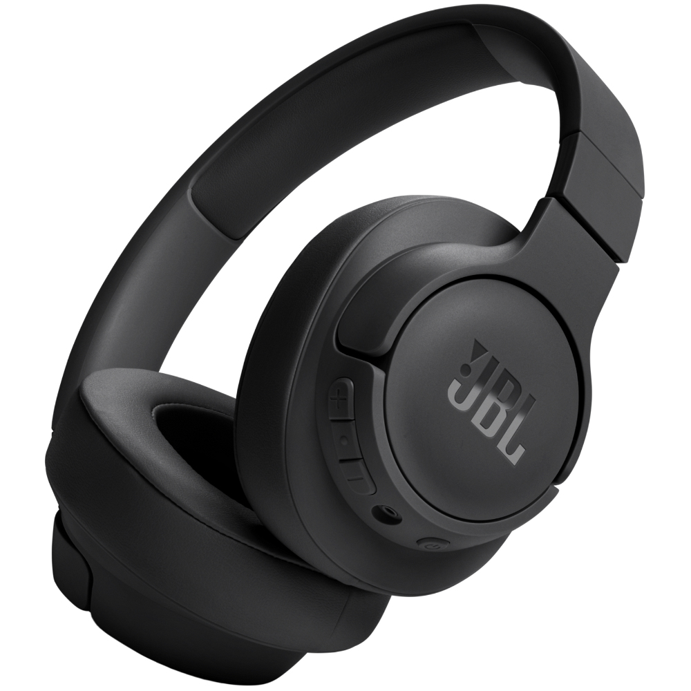 Bluetooth Ακουστικά Over Ear Ασύρματα & Ενσύρματα JBL Tune 720BT με Pure Bass Voice Aware Jack 3.5mm 76h Playtime και Quick Charge Black