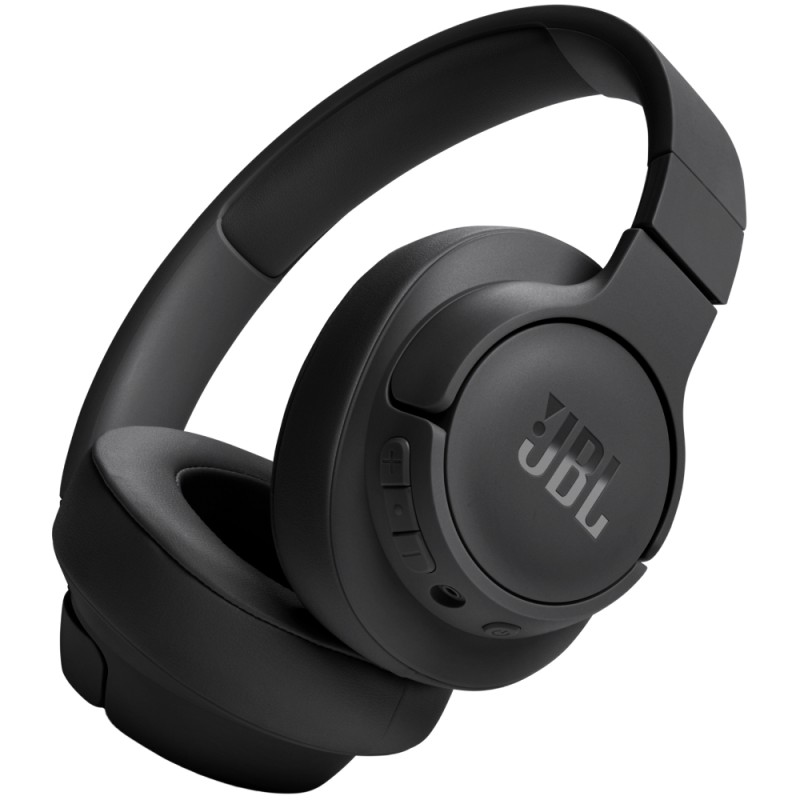 Bluetooth Ακουστικά Over Ear Ασύρματα & Ενσύρματα JBL Tune 720BT με Pure Bass Voice Aware Jack 3.5mm 76h Playtime και Quick Charge Black