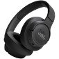 Bluetooth Ακουστικά Over Ear Ασύρματα & Ενσύρματα JBL Tune 720BT με Pure Bass Voice Aware Jack 3.5mm 76h Playtime και Quick Charge Black