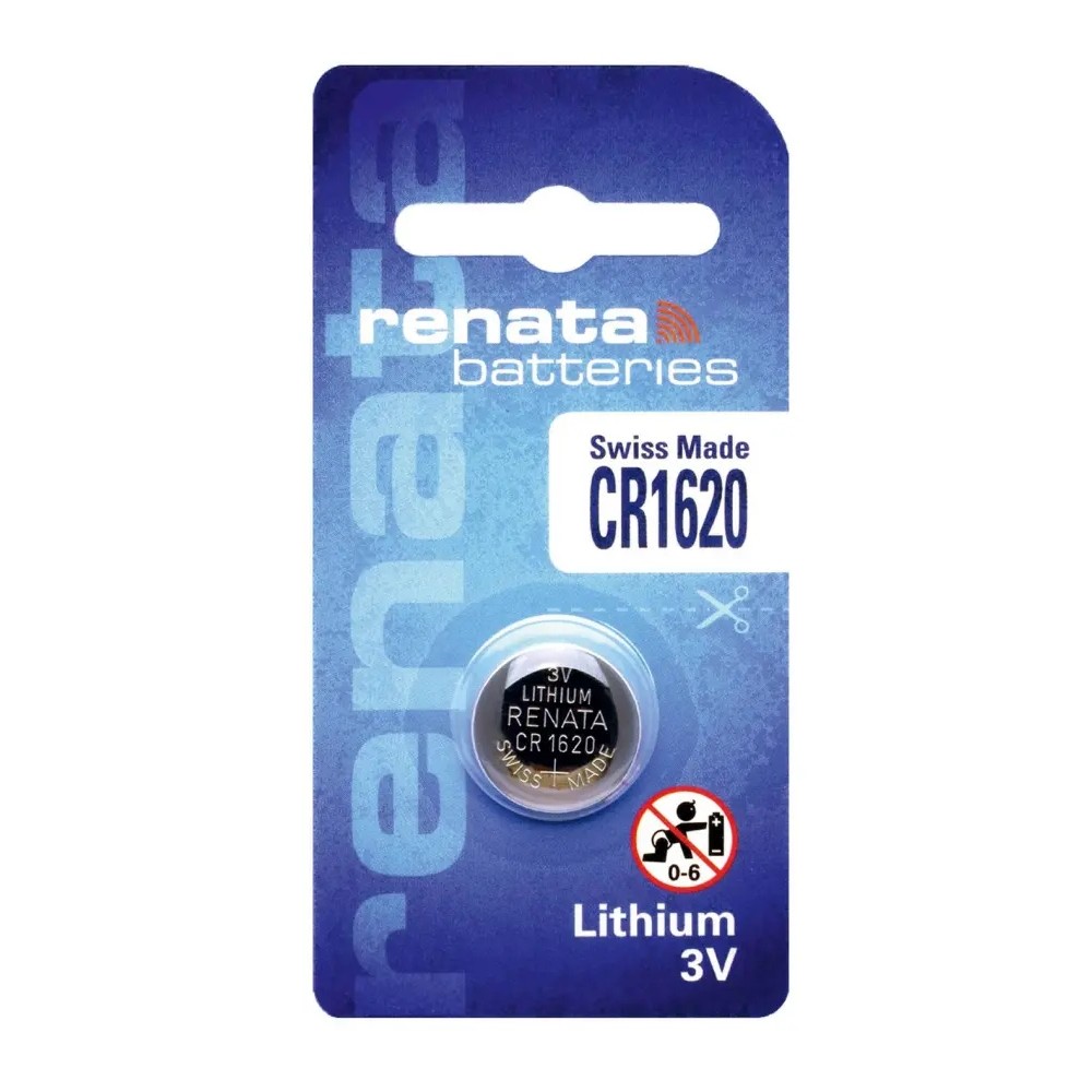 Buttoncell Lithium Electronics Renata CR1620 Τεμ. 1