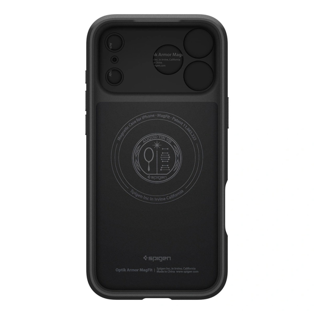 Θήκη Spigen Optik Armor Magsafe για Apple iPhone 17 Pro Max Μαύρη
