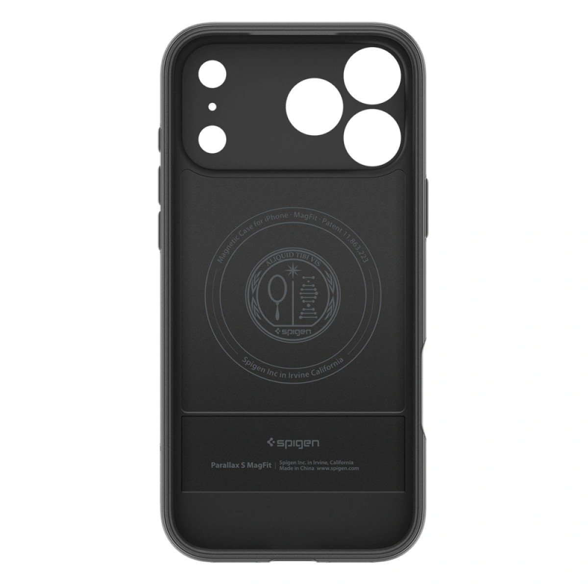 Θήκη Spigen Parallax S Magsafe για Apple iPhone 17 Pro Max Ματ Μαύρη
