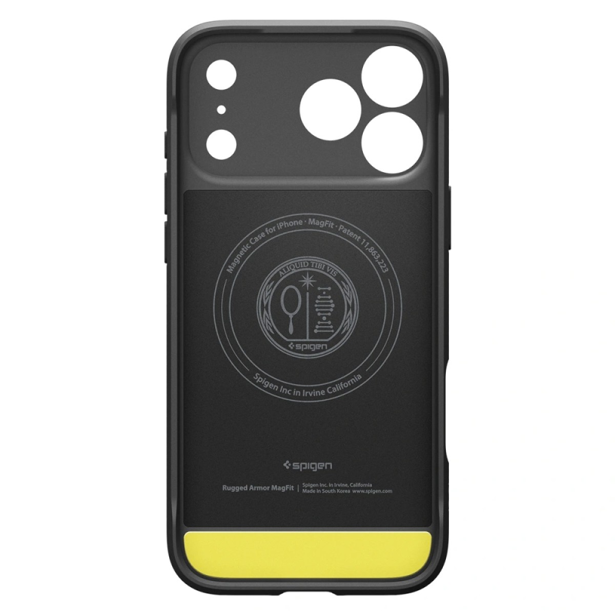Θήκη Spigen Rugged Armor Magsafe για Apple iPhone 17 Pro Max Ματ Μαύρη