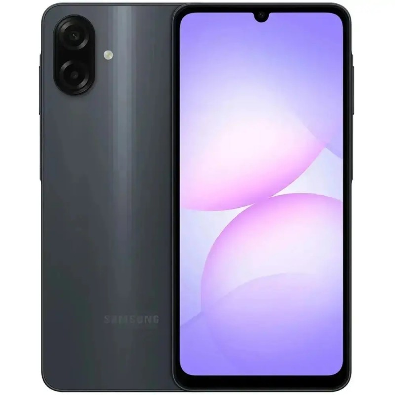 Samsung SM-A075 Galaxy A07 4G Non EU Dual Sim 6.7" 4GB/128GB IP54 Black με 1 Χρόνο Εγγύηση απο Samsung Service