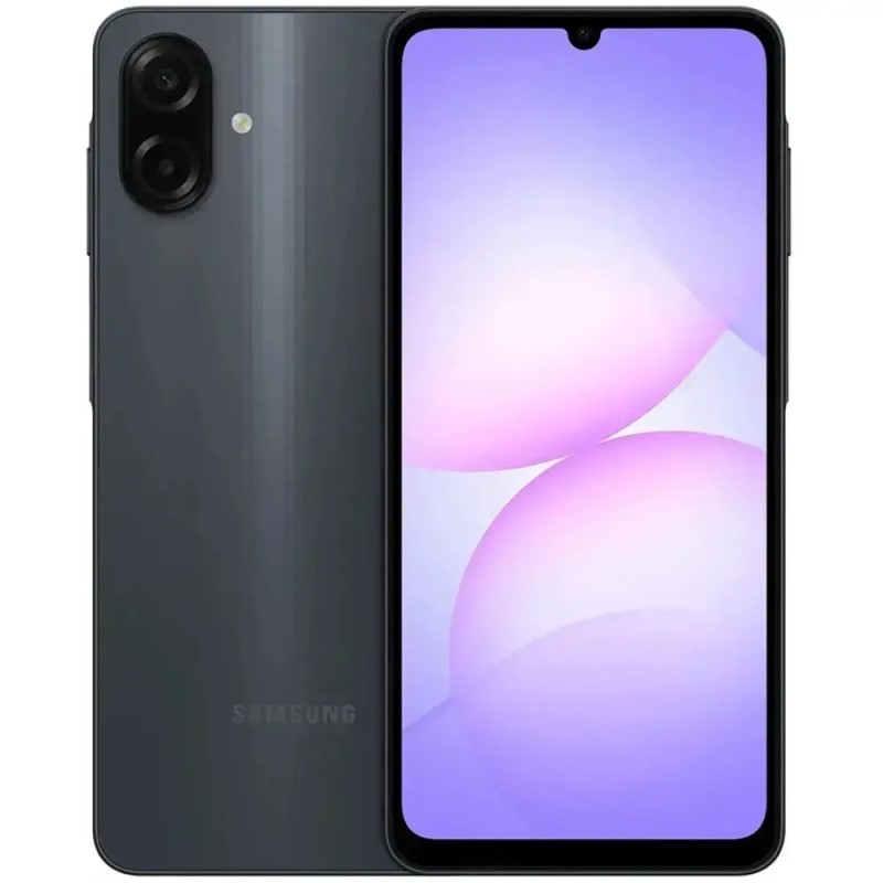 Samsung SM-A075 Galaxy A07 4G Non EU Dual Sim 6.7" 4GB/128GB IP54 Black με 1 Χρόνο Εγγύηση απο Samsung Service