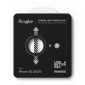 Προστασία Κάμερας με Πλαίσιο Ringke για Apple iPhone 16e 17e Black 2 Τεμαχίων