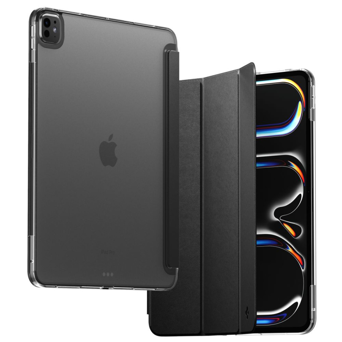 Θήκη Spigen Liquid Air Folio για Apple iPad Pro 13 (2024-2025) Μαύρη