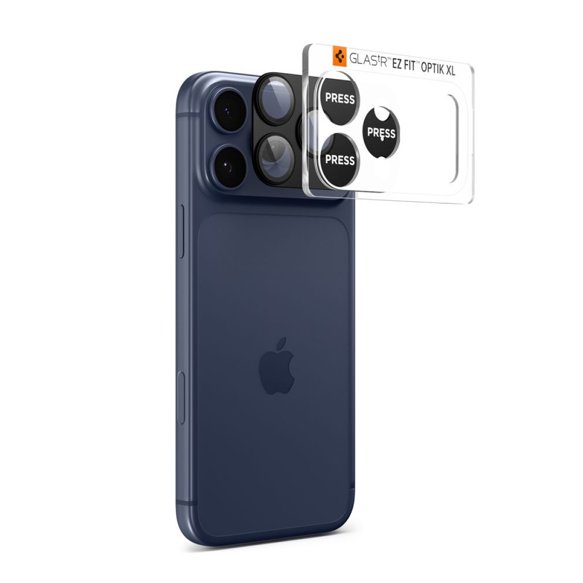 Προστασία Κάμερας Spigen Optik Pro XL Glass Ez Fit για Apple iPhone 17 Pro  Μαύρο