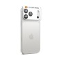 Προστασία Κάμερας Spigen Optik Pro XL Glass Ez Fit για Apple iPhone 17 Pro Ασημί