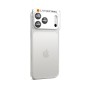 Προστασία Κάμερας Spigen Optik Pro XL Glass Ez Fit για Apple iPhone 17 Pro Max Ασημί