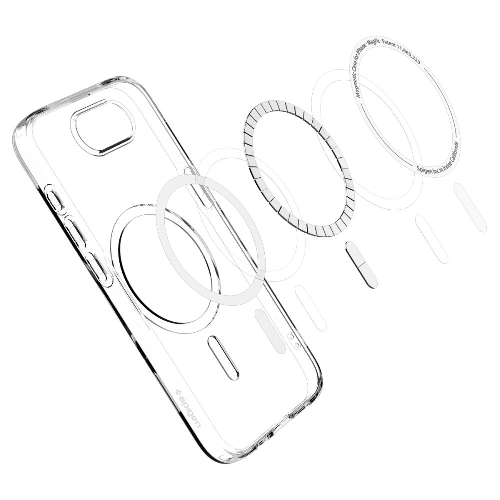Θήκη Spigen Liquid Crystal Magsafe για Apple iPhone 16e 17e Διάφανη