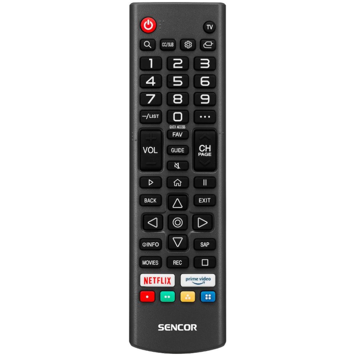 Τηλεόραση Sencor SLE 40FS804B webOS SMART TV HDR10 FULL HD 1920 x 1080p 40"