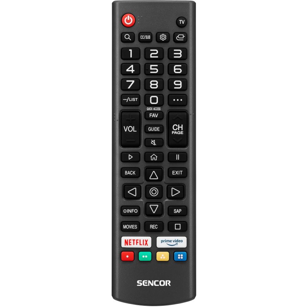 Τηλεόραση Sencor SLE 32S830MB webOS SMART TV HD Ready HDR 10 32" με Δυνατότητα για Τροφοδοσία 12V