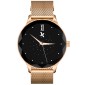 Maxcom Smartwatch FW52 Diamond 1.06" 150mAh IP67 με Έξτρα Λουράκι και Δυνατότητα Ειδοποιήσεων Χρυσό