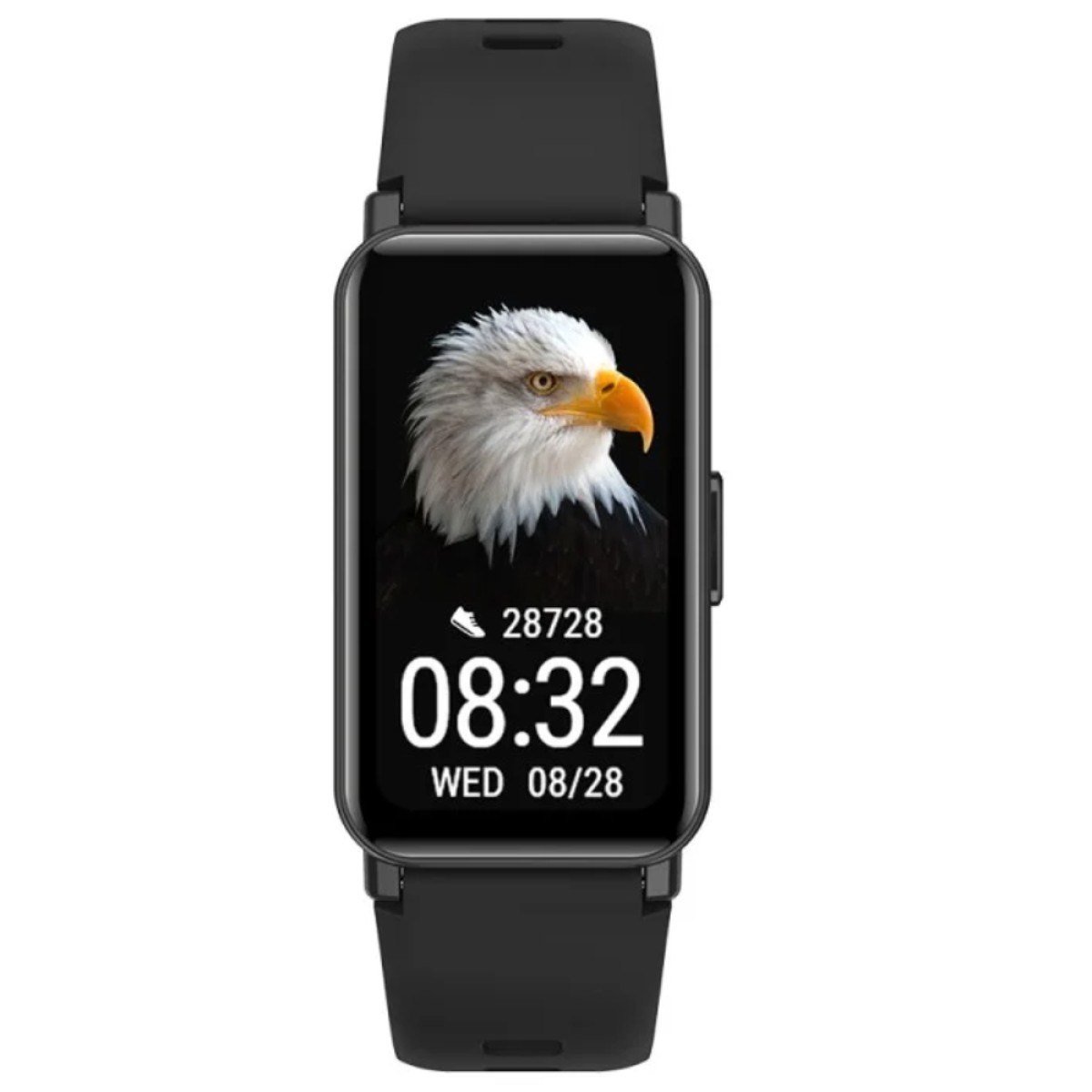 Maxcom Smart Band FW53 Nitro 1.45" 160mAh GPS IP68 με 37 Επιλογές Άσκησης και Μετρήσεων Μαύρο