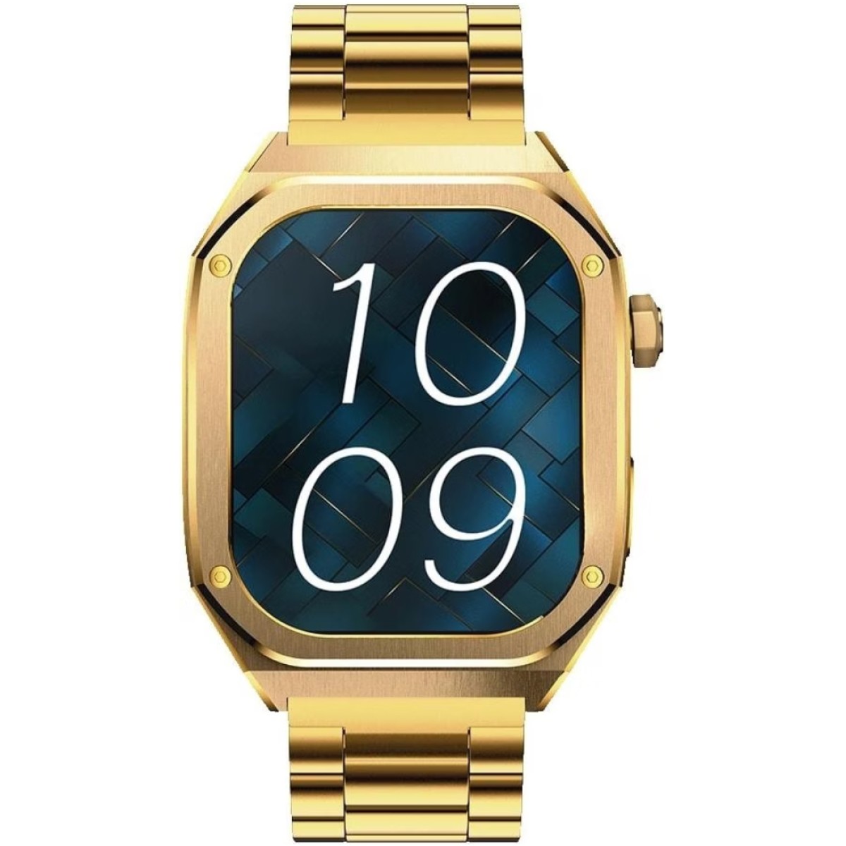 Smartwatch Maxcom FW65 Iron S 1.95” Amoled IP68 400mAh με Έξτρα Λουράκι Χρυσό