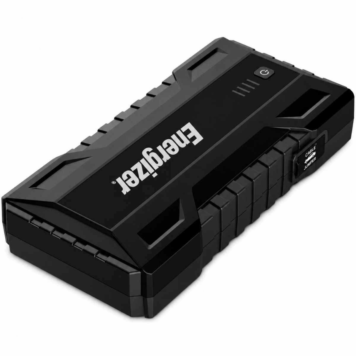 Power Bank Energizer JE12000 12000mAh PD15W QC με 2xUSB-A 1xUSB-C LED Ένδειξη Μπαταρίας και Προσάρτημα Εκκίνησης Αυτοκινήτου 1800A Ασημί