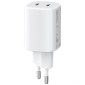 Φορτιστής Ταξιδίου Xiaomi BHR087OEU Nano Turbo PD 45W με 2xUSB-C Λευκός