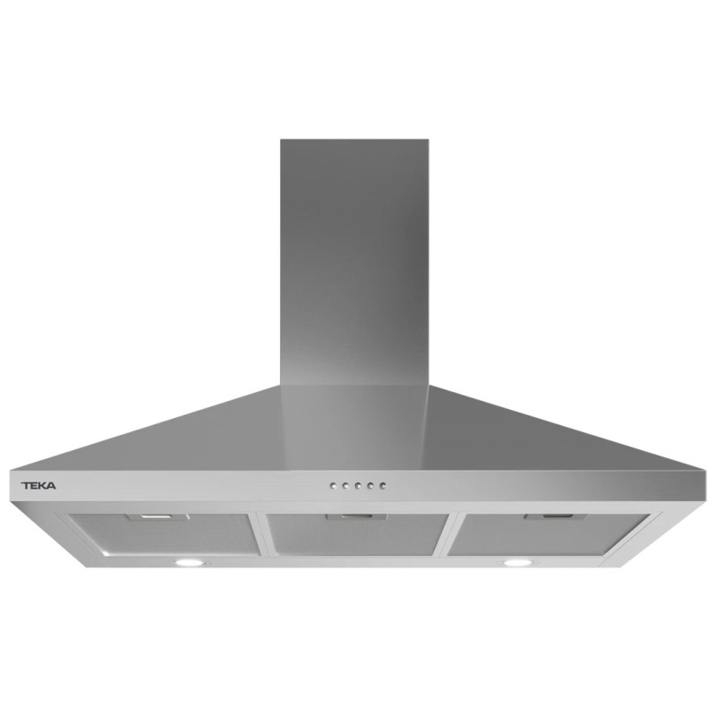 Απορροφητήρας Καμινάδα Τοίχου TEKA DBP 98150 EOS IX  3+1 Ταχύτητες 800m3/h 90cm Inox 113010023