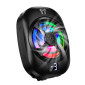 Cooler Κινητού Τηλεφώνου Hoco GM76 Blue Diamond για Συσκευές 6.1" εως 7" 3 Επιλογές Ταχύτητας LED Ένδειξη Θερμοκρασίας και RGB Φωτισμό