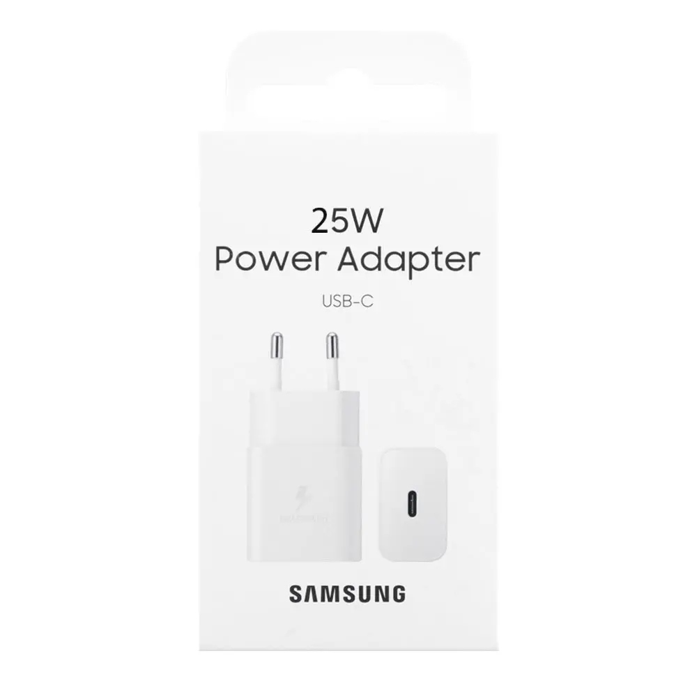 Φορτιστής Ταξιδίου Samsung EP-T2510NWEGWW USB-C GaN 25W Λευκός