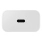 Φορτιστής Ταξιδίου Samsung EP-T2510NWEGWW USB-C GaN 25W Λευκός