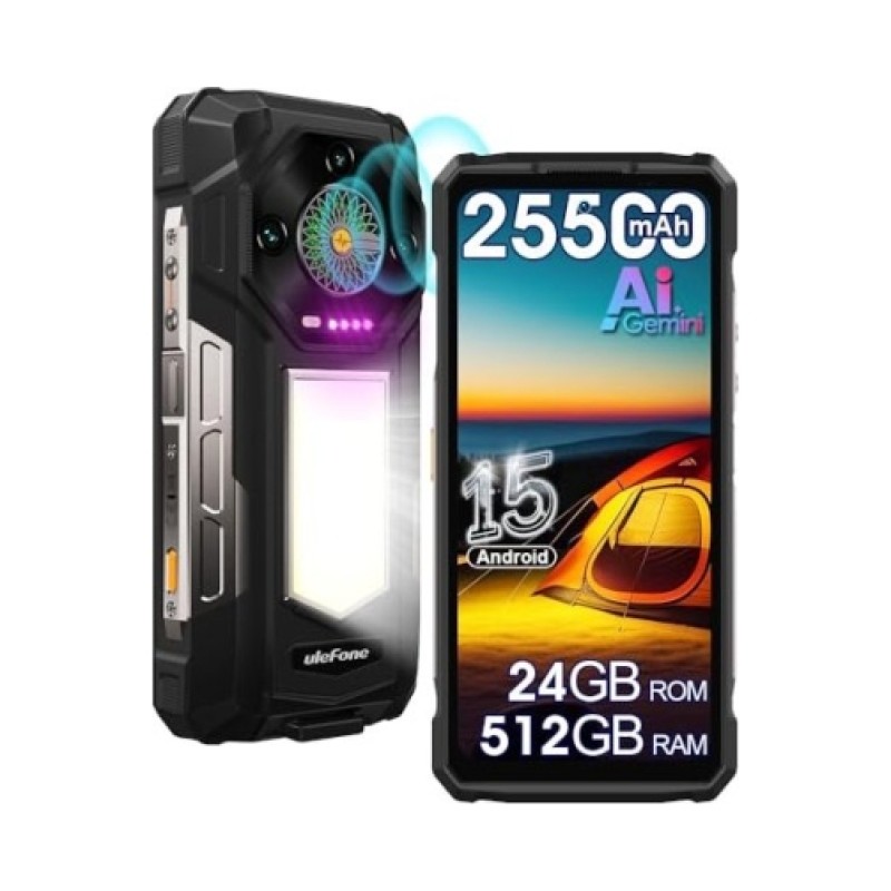 Ulefone Armor 33 4G 512GB (12GB Ram) Dual-Sim Black EU