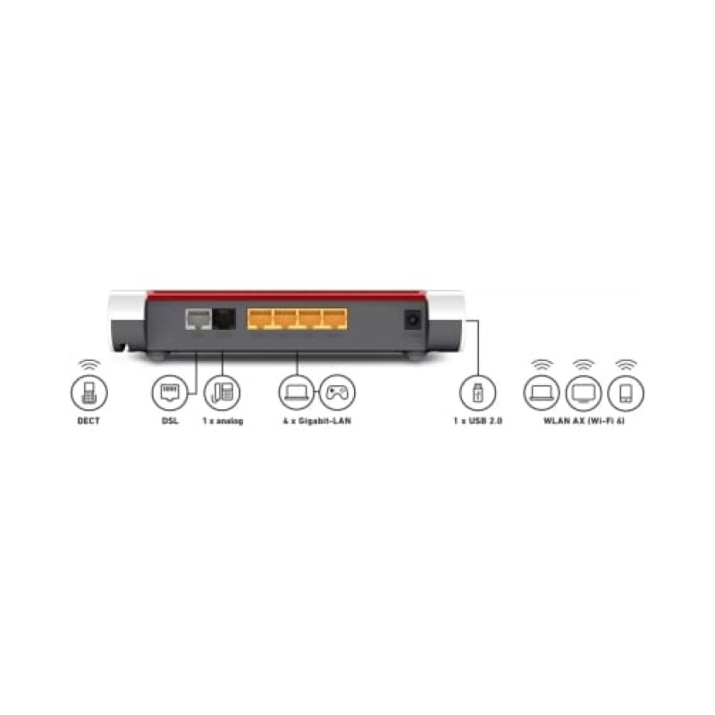 AVM FRITZ!Box (7530) AX  WiFi 6 White EU