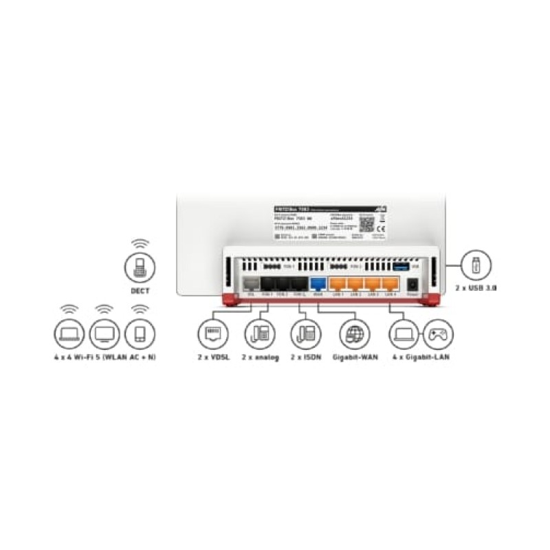 AVM FRITZ!Box (7583) VDSL International Edition White EU