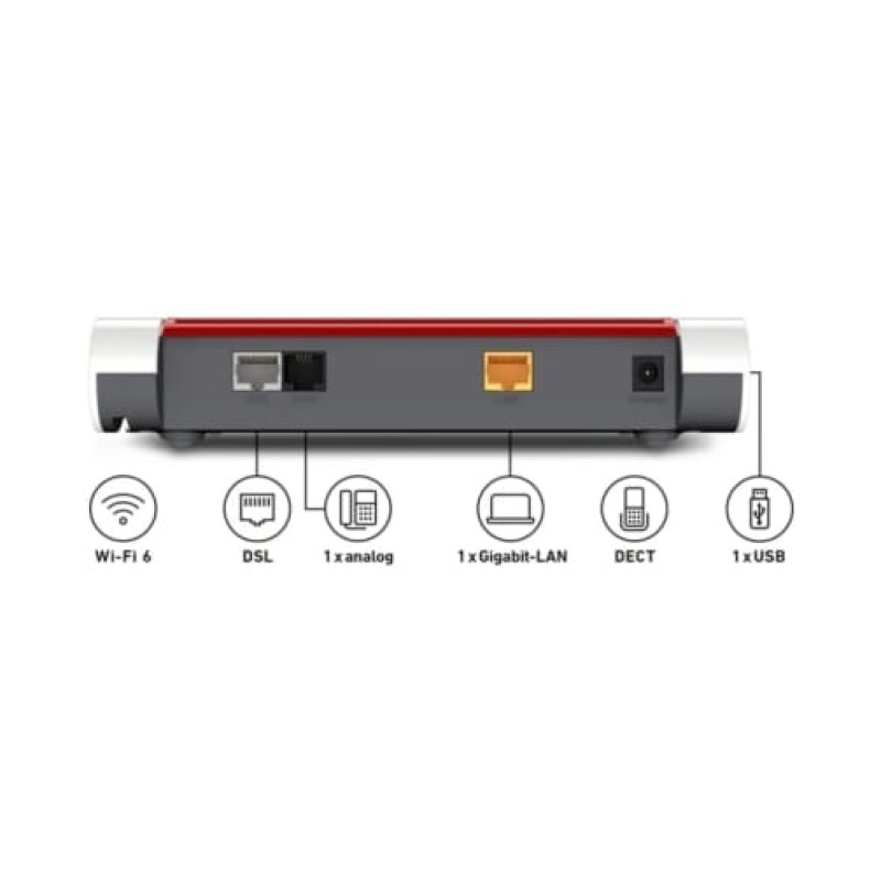 AVM FRITZ!Box (7510) WiFi 6 International Edition White EU
