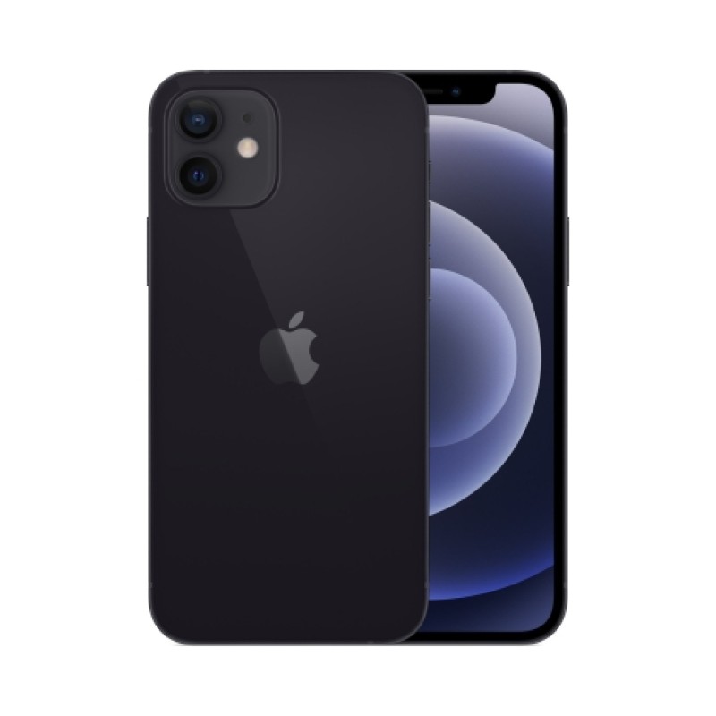 Apple iPhone 12 5G 128GB (4GB Ram) Single-Sim +eSim Space Black EU