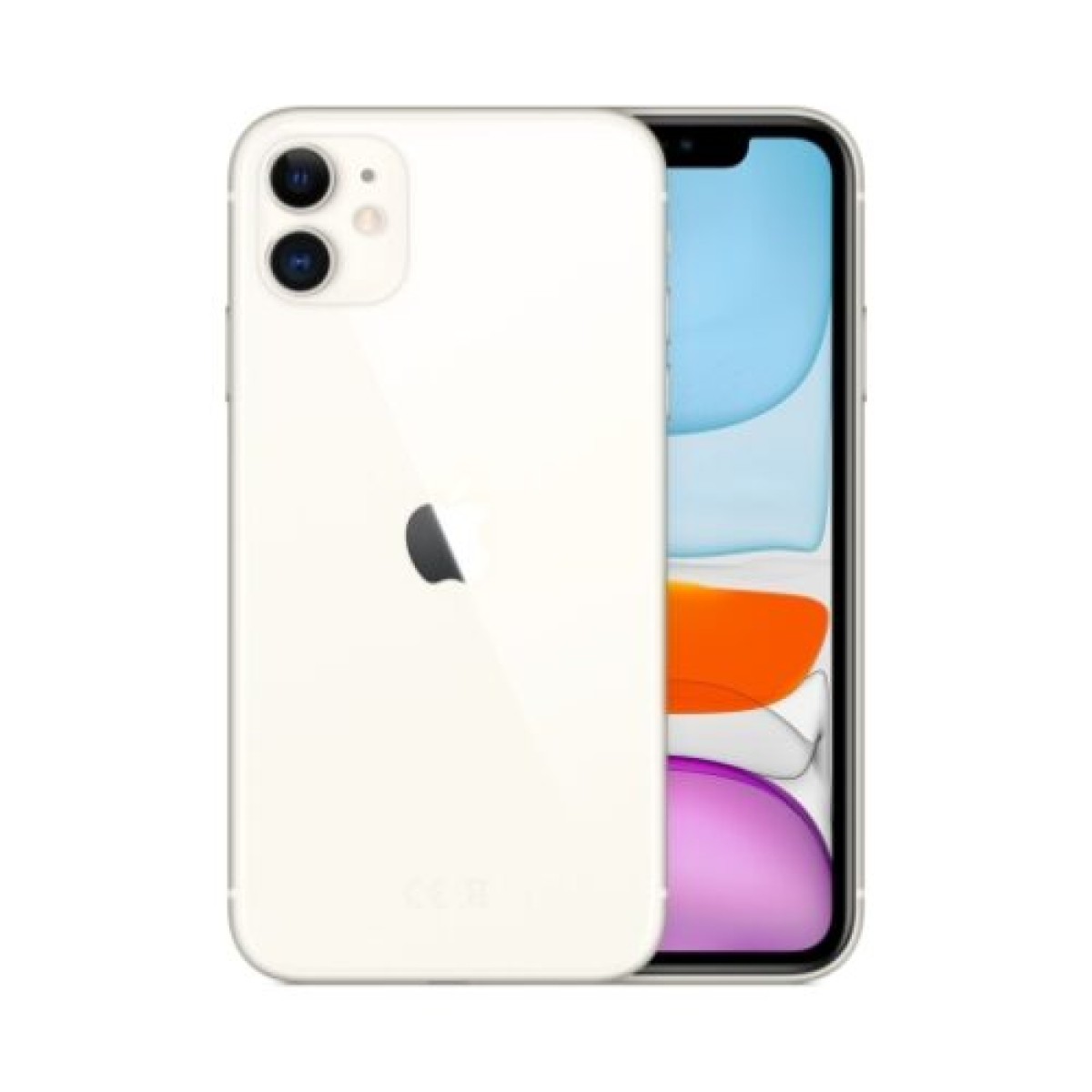 Apple iPhone 11 4G 64GB (4GB Ram) Single-Sim White EU