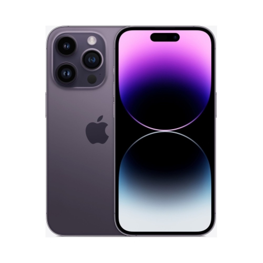 Apple iPhone 14 Pro 5G 256GB (6GB Ram) Single-Sim +eSim Deep Purple EU