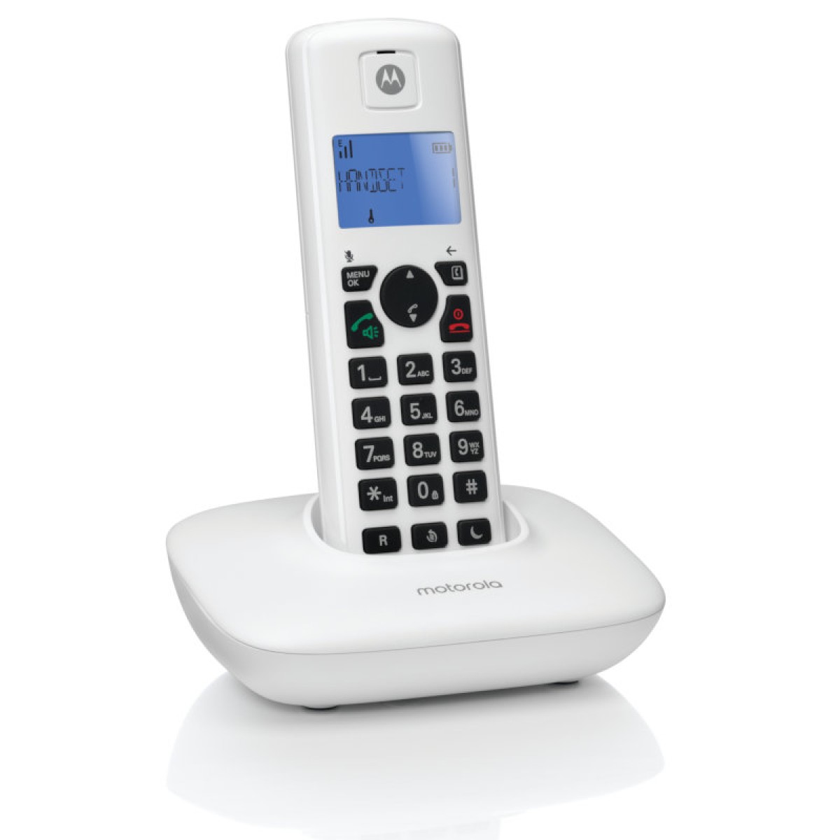 Motorola T401+ Ασύρματο τηλέφωνο Dect White GR