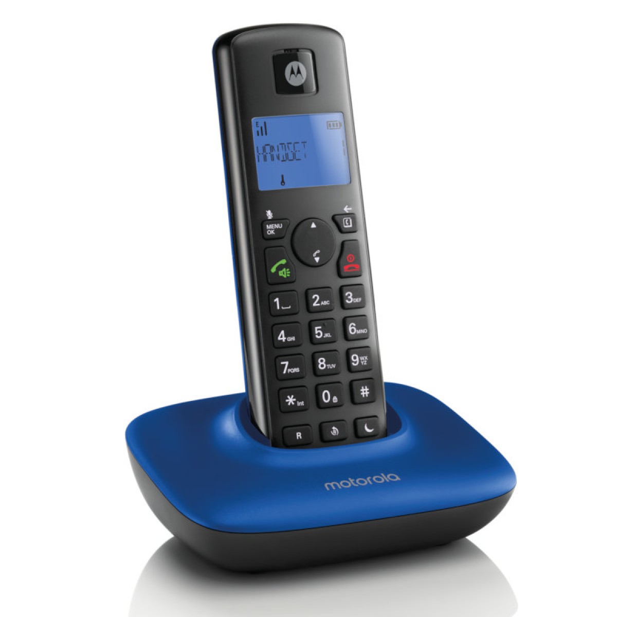 Motorola T401+ Ασύρματο τηλέφωνο Dect Blue GR