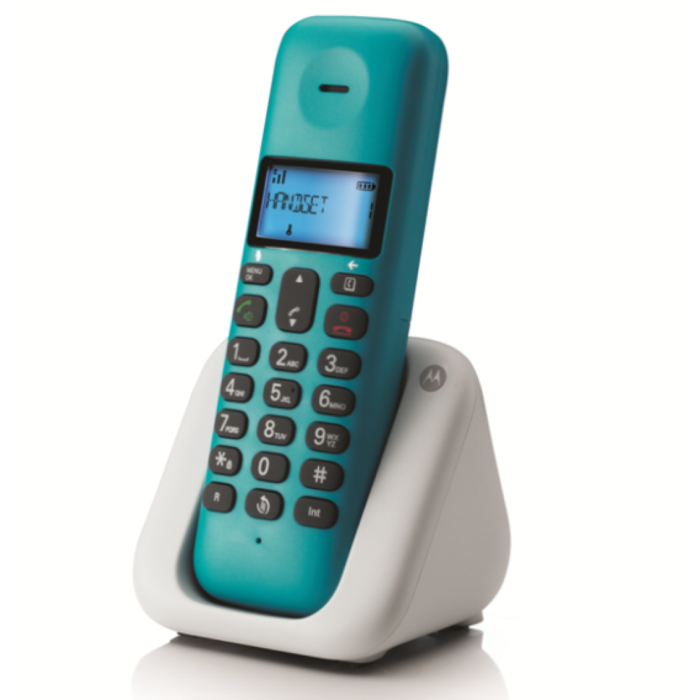 Motorola T301 Ασύρματο τηλέφωνο Dect Turquoise EU