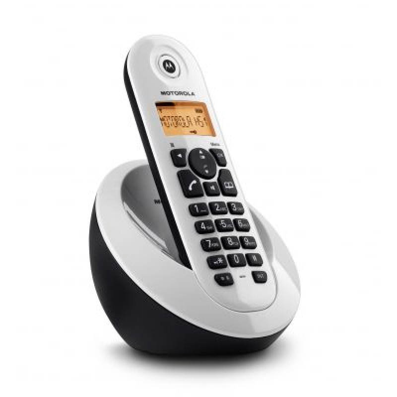 Motorola C601 Ασύρματο τηλέφωνο Dect White EU