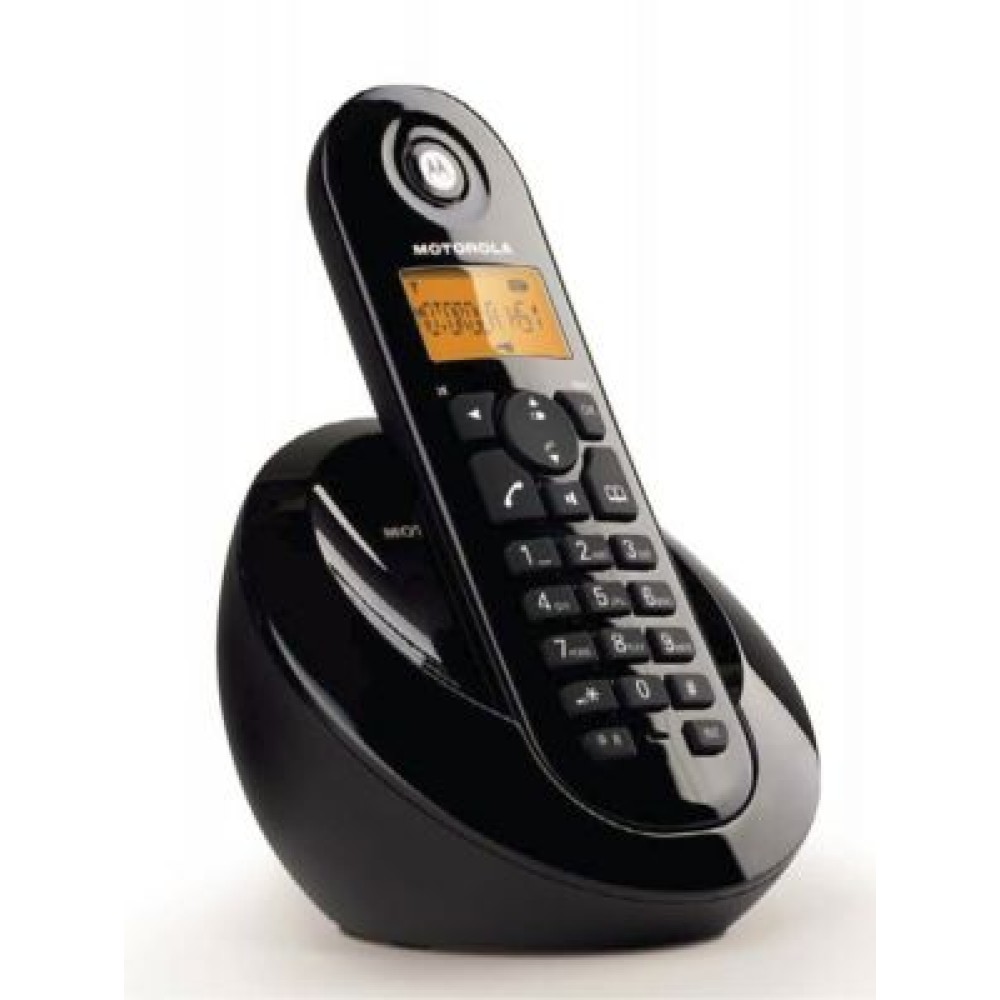 Motorola C601 Ασύρματο τηλέφωνο Dect Black EU