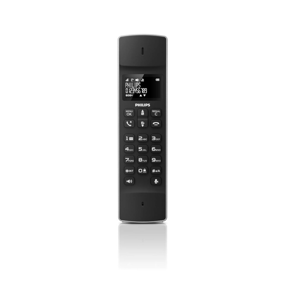Philips M4501B/GRS (Ασύρματο τηλέφωνο Dect) Black GR