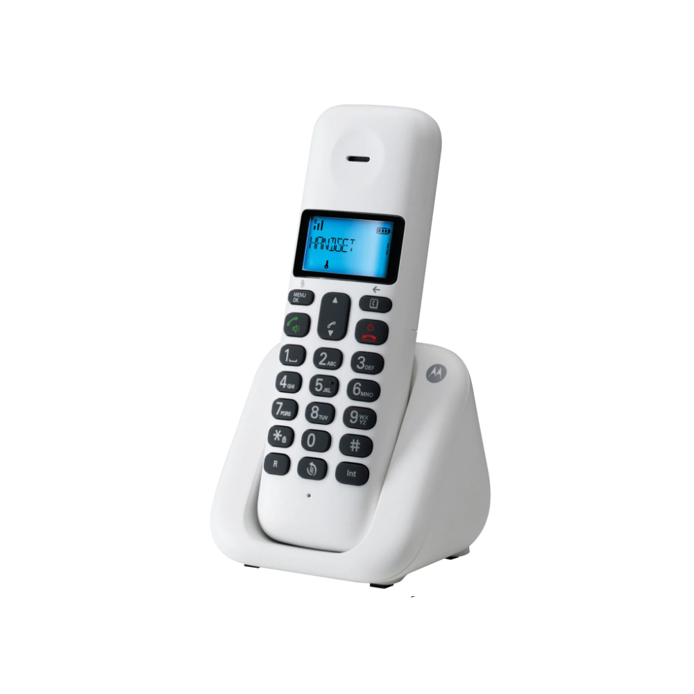 Motorola T301 Ασύρματο τηλέφωνο Dect White EU