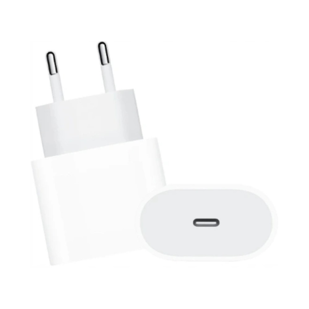 Επιτοίχιος Φορτιστής (Power Adapter) Apple USB-C (20W) για iPhone 12 και  iPad  White EU