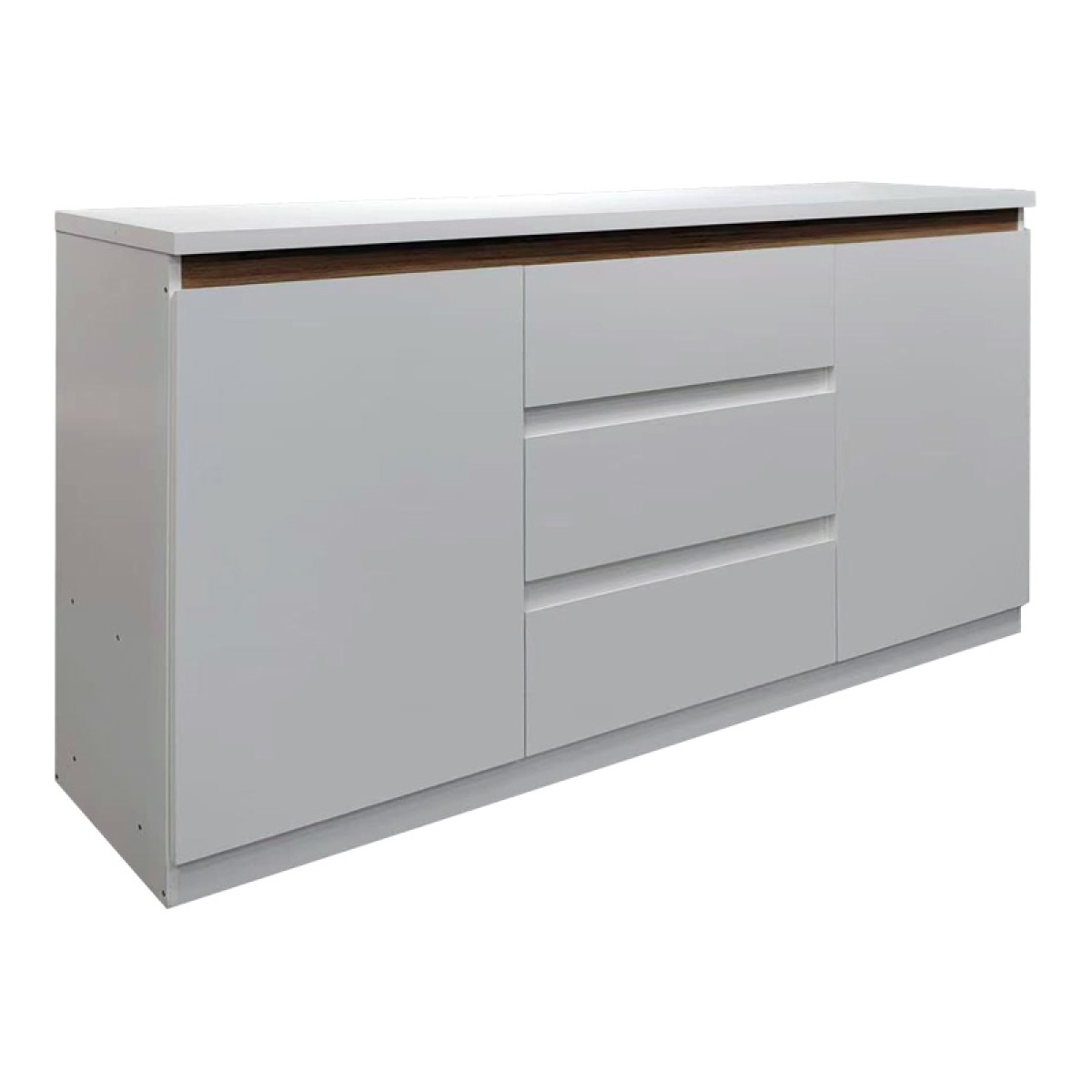 Μπουφές Chiemo pakoworld λευκό 160x40x93.6εκ