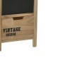 Συρταριέρα Tenbo Inart μαύρο-φυσικό ξύλο 34x25x44εκ