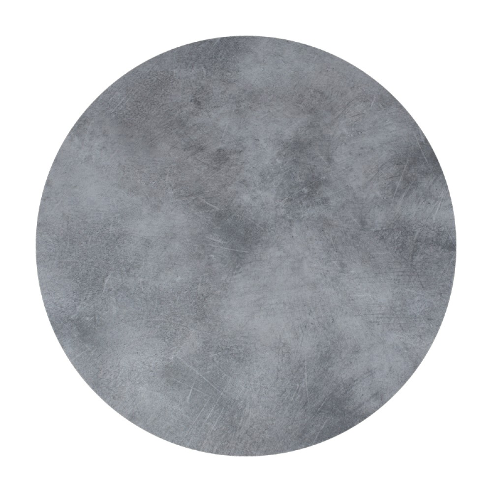 Επιφάνεια τραπεζιού Inspire pakoworld HPL γκρι cement 60x60εκ πάχους 12mm