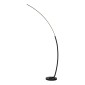 Φωτιστικό δαπέδου Archer pakoworld led μαύρο μεταλλικό 70x28x165εκ