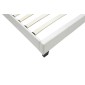 Κρεβάτι Nevil pakoworld 100x200 PU χρώμα λευκό ματ