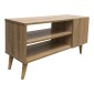 Έπιπλο τηλεόρασης Orianne pakoworld σε sonoma απόχρωση 90x32x46εκ